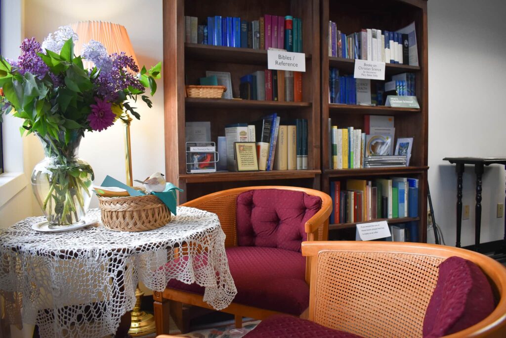 reading room in the First Church of Christ in Gresham Oregon
